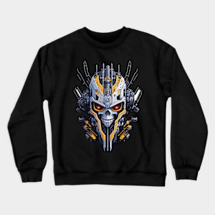 Mecha Skull S01 D82 Crewneck Sweatshirt